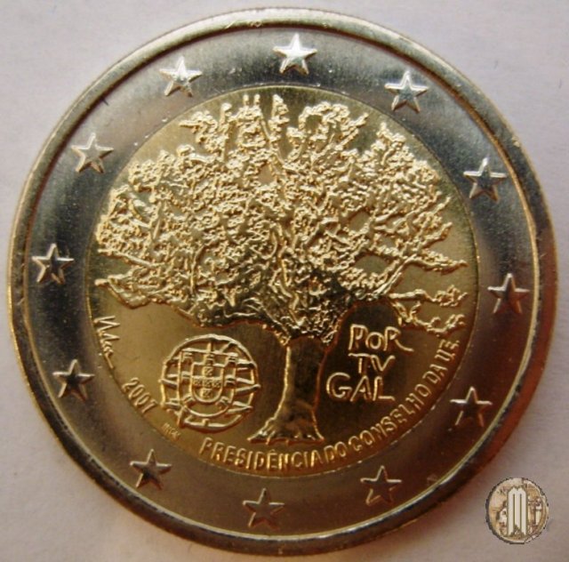 2 Euro 2007 Presidenza Portoghese all'Unione Europea 2007 (Lisbona)