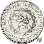 10 Euro 2003 Consiglio UE - Presidenza Italiana 2003 (Roma)