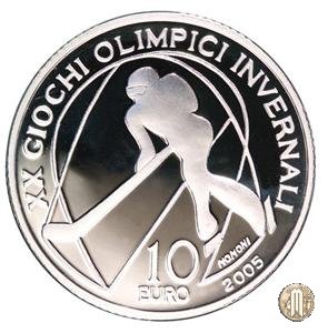 10 Euro 2005 XX Olimpiadi Inv. Torino 2006- II em. 2005 (Roma)