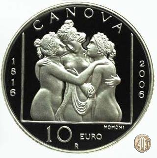 10 Euro 2006 190° ann. morte Antonio Canova 2006 (Roma)