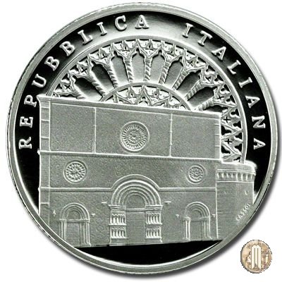 10 Euro 2009 L'Aquila, moneta per ricostruzione 2009 (Roma)