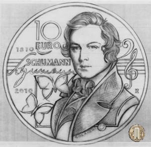 10 Euro 2010 200° Ann. nasc. Robert Schumann 2010 (Roma)
