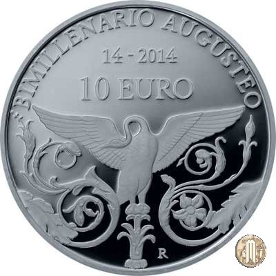 10 Euro 2014 Bimillenario della Scomparsa di Augusto 2014 (Roma)