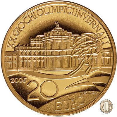 20 Euro 2005 XX Olimpiadi Invernali Torino 2006 - III em. 2005 (Roma)