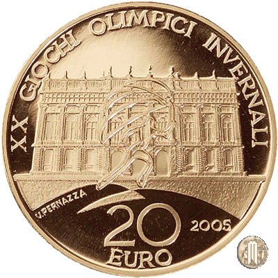 20 Euro 2005 XX Olimpiadi Invernali Torino 2006 - II em. 2005 (Roma)