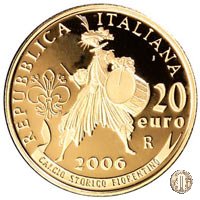 20 Euro 2006 Mondiale Calcio Germania 2006 - II em. 2006 (Roma)