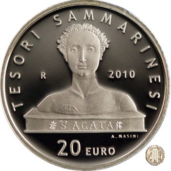 20 Euro 2010 Tesori Sammarinesi 2010 (Roma)