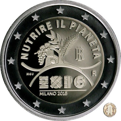 2 Euro 2015 EXPO Milano 2015 2015 (Roma)