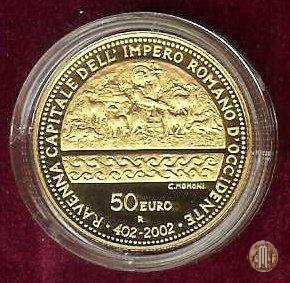 50 Euro 2002 1600° ann. Ravenna cap. Imp. Rom. 2002 (Roma)