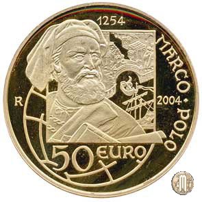 50 Euro 2004 750° ann. nasc. Marco Polo 2004 (Roma)