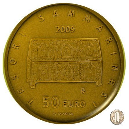 50 Euro 2009 Tesori Sammarinesi 2009 (Roma)