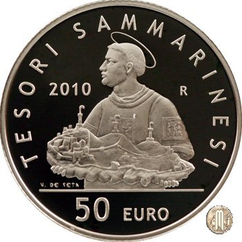 50 Euro 2010 Tesori Sammarinesi 2010 (Roma)