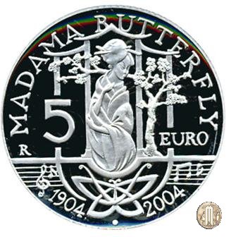 5 Euro 2004 Giacomo Puccini 2004 (Roma)