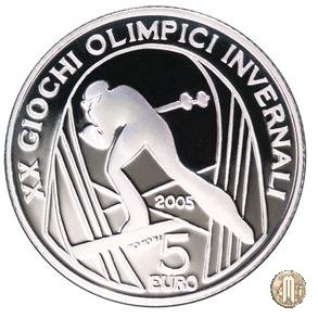 5 Euro 2005 XX Olimpiadi Inv. Torino 2006 - II em. 2005 (Roma)