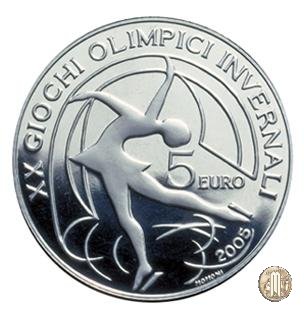 5 Euro 2005 XX Olimpiadi Inv. Torino 2006 - I em. 2005 (Roma)