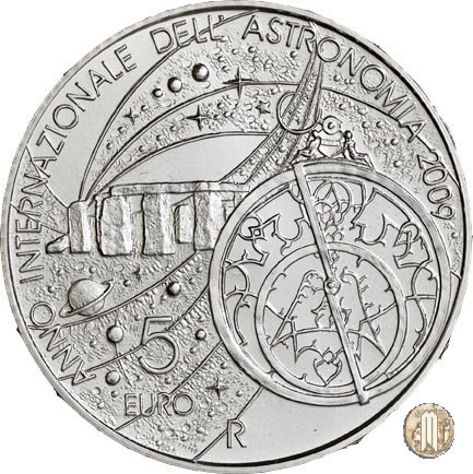 5 Euro 2009 Anno Internazionale Astronomia 2009 (Roma)