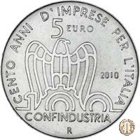 5 Euro 2010 Centenario Confindustria 2010 (Roma)