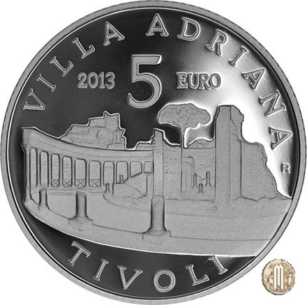 5 Euro 2013 Villa Adriana - Tivoli 2013 (Roma)