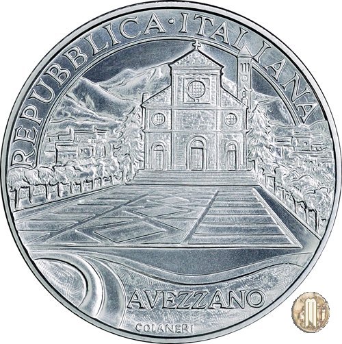 5 Euro 2015 Centenario del Terremoto di Avezzano 2015 (Roma)