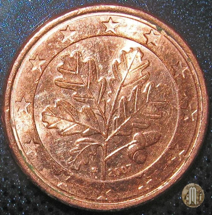 1 centesimo di Euro 2007 (Stoccarda)