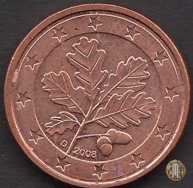 1 centesimo di Euro 2008 (Monaco)