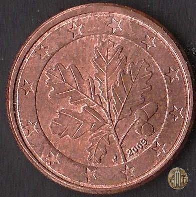 1 centesimo di Euro 2009 (Amburgo)