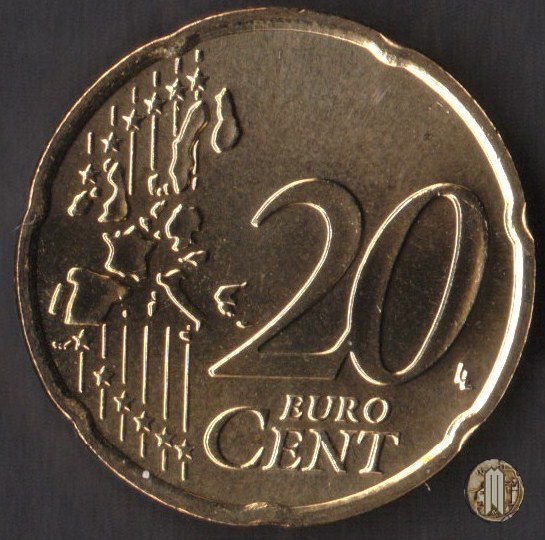 20 centesimi di Euro 2002 (Parigi)