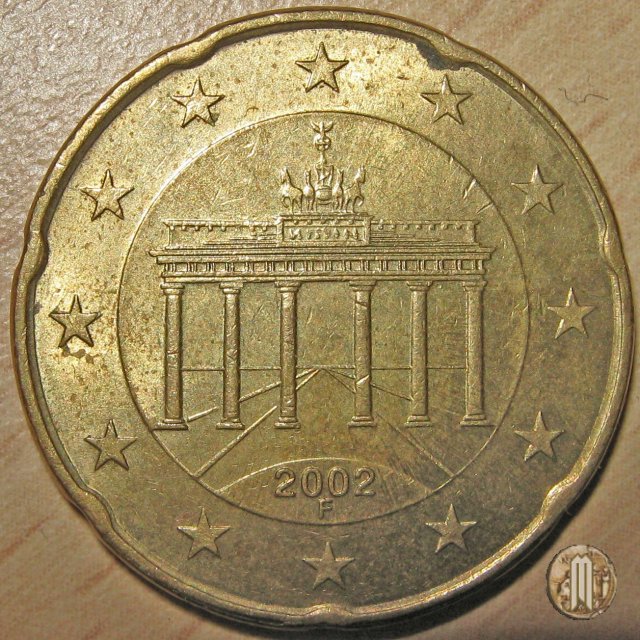 20 centesimi di Euro 2002 (Stoccarda)