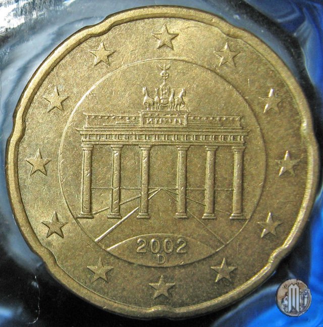 20 centesimi di Euro 2002 (Monaco)