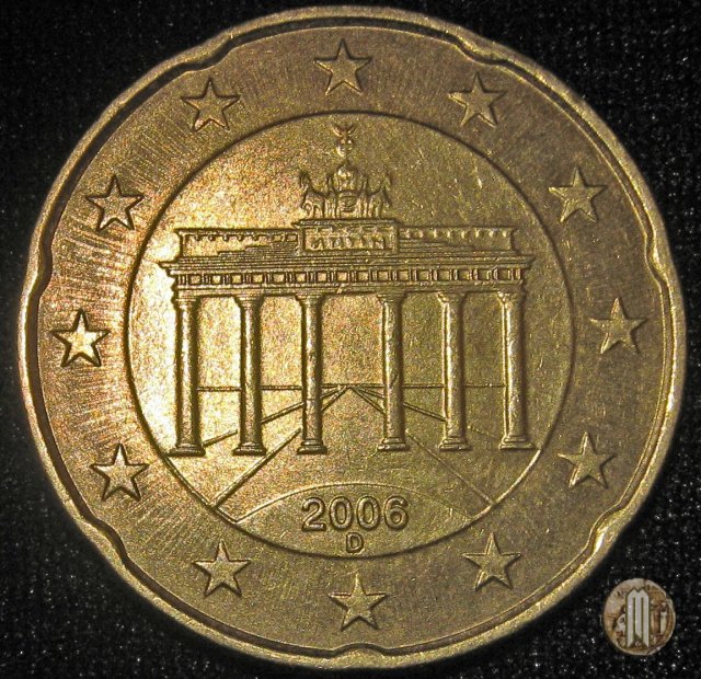 20 centesimi di Euro 2006 (Monaco)