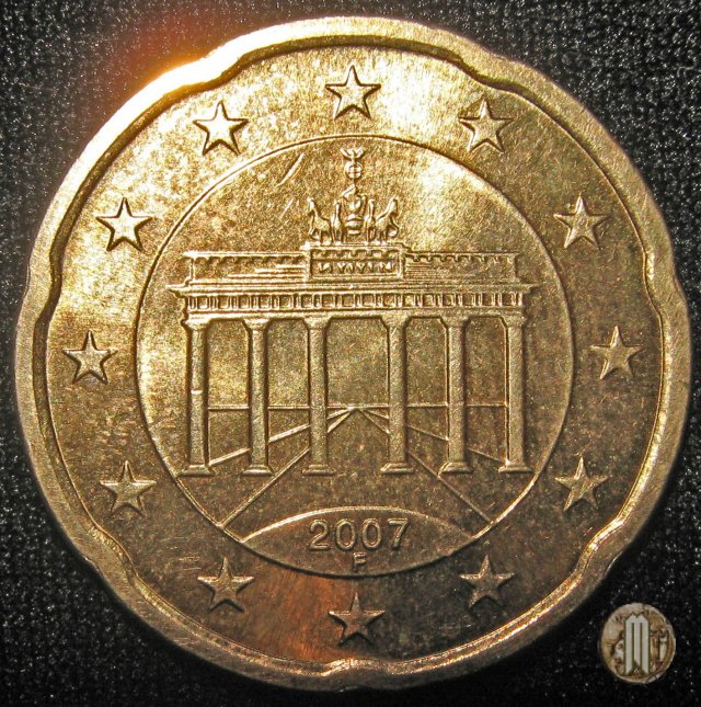 20 centesimi di Euro 2007 (Stoccarda)