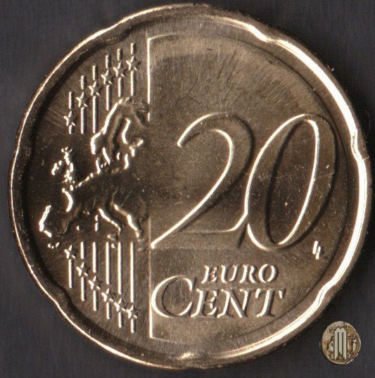 20 centesimi di Euro 2008 (Parigi)