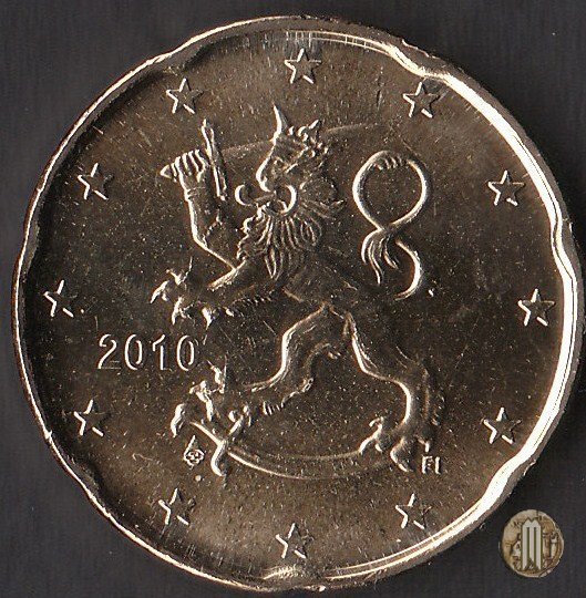 20 centesimi di Euro 2010 (Vantaa)