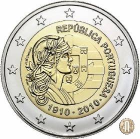2 Euro 2010 100° Anniversario della Repubblica Portoghese 2010 (Lisbona)