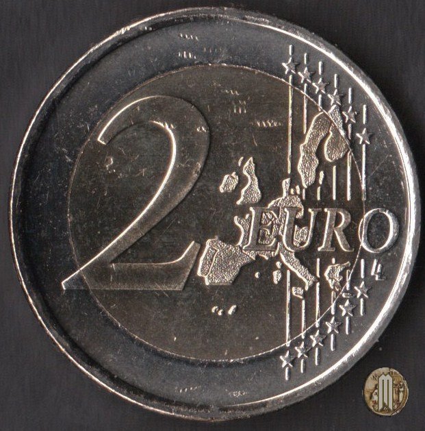 2 Euro 2004 75° Anniversario della Fondazione della Città del Vaticano 2004 (Roma)