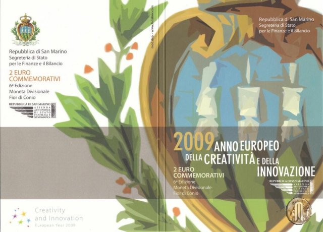 2 Euro 2009 Anno Europeo della Creatività ed Innovazione 2009 (Roma)