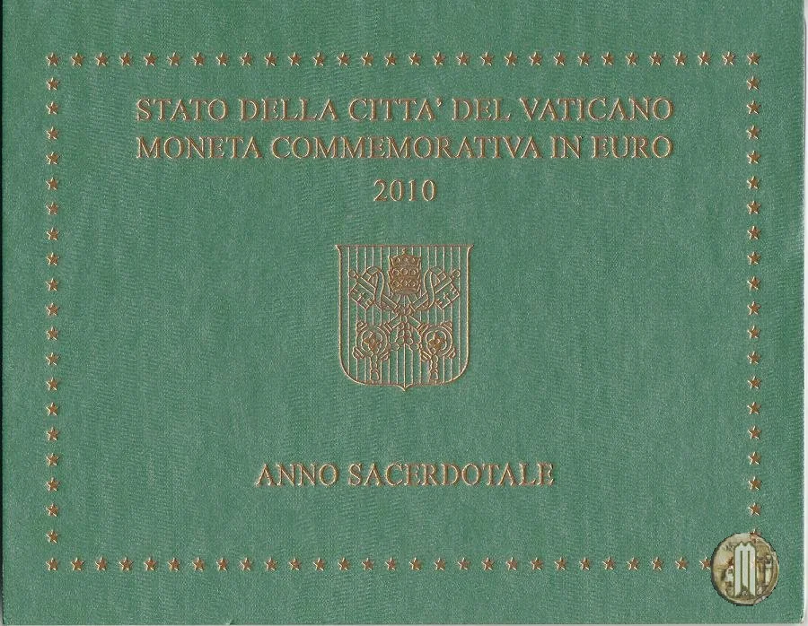 2 Euro 2010 Anno Sacerdotale 2010 (Roma)