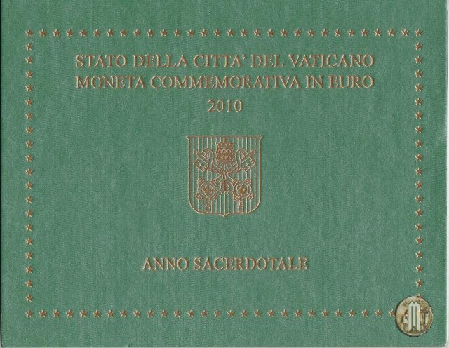 2 Euro 2010 Anno Sacerdotale 2010 (Roma)