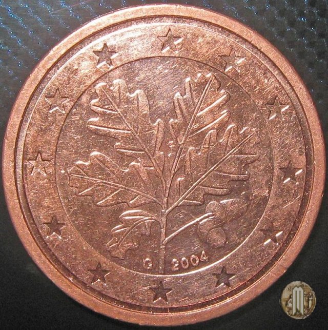 2 centesimi di Euro 2004 (Karlsruhe)