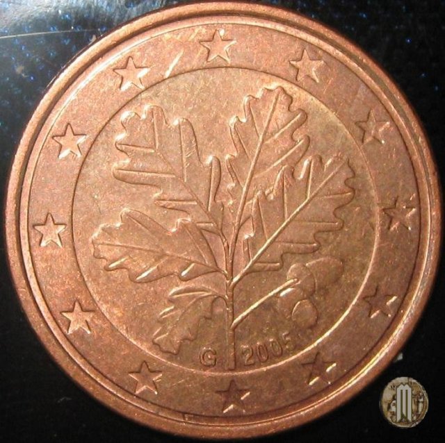 2 centesimi di Euro 2005 (Karlsruhe)