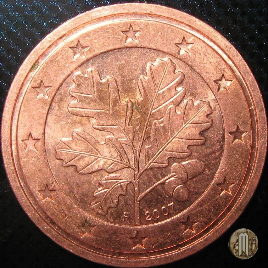 2 centesimi di Euro 2007 (Stoccarda)