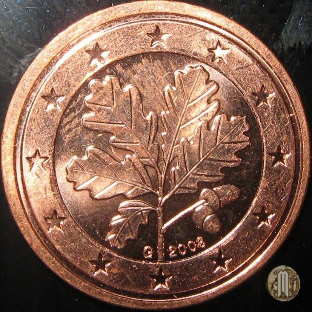 2 centesimi di Euro 2008 (Karlsruhe)