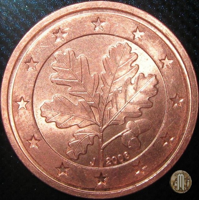 2 centesimi di Euro 2008 (Amburgo)