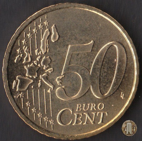 50 centesimi di Euro 2001 (Parigi)