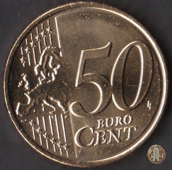 50 centesimi di Euro 2008 (Vienna)