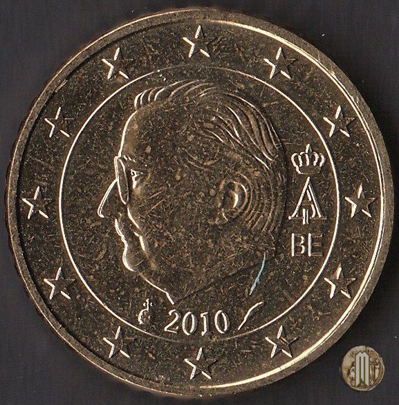 50 centesimi di Euro 2010 (Bruxelles)