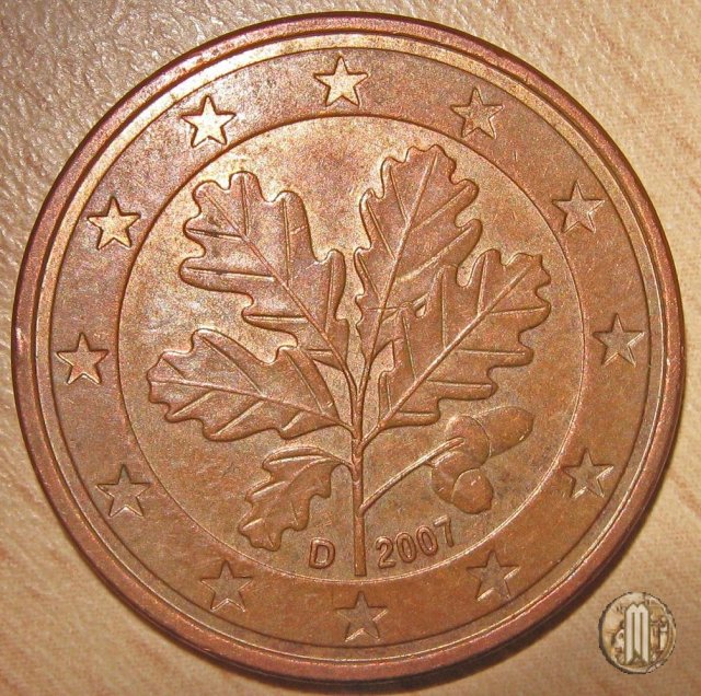 5 centesimi di Euro 2007 (Monaco)