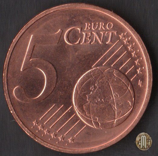 5 centesimi di Euro 2008 (Utrecht)