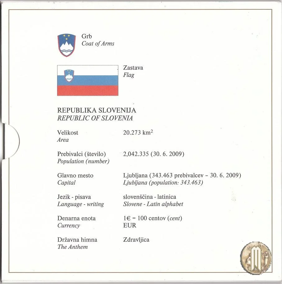 Slovenia 2010 FdC 2010 (Vantaa)