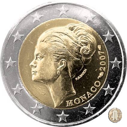 2 Euro 2007 - 25° Anniversario della Morte della Principessa Grace Kelly 2007 (Parigi)